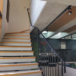 Wrought iron balustrade
